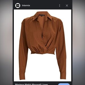 Marissa Webb linen XS blouses